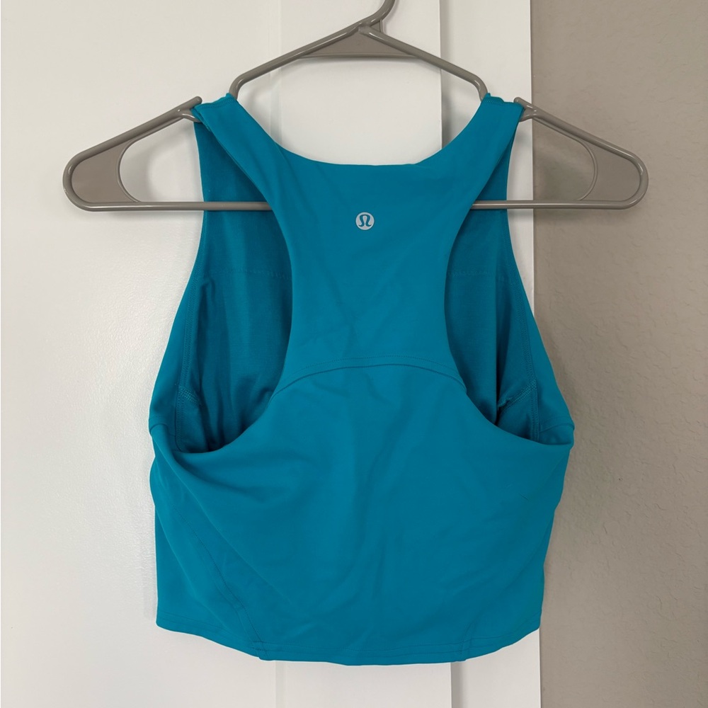 lululemon athletica Blue Tank Top